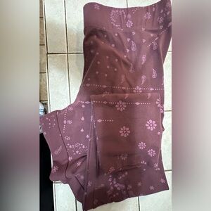 Floral Paisley Leggings by Sonoma